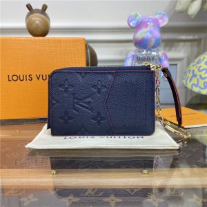 Louis Vuitton Card Holder Recto Verso Navy Replica