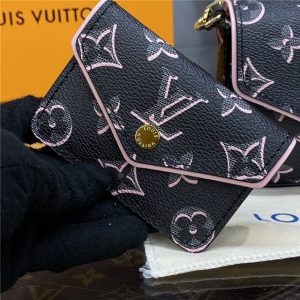 Louis Vuitton Felicie Strap & Go Autres Toiles Monogram Black