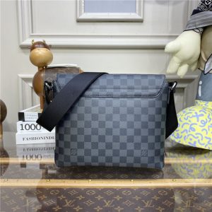 Louis Vuitton District PM Messenger Bag Damier Graphite