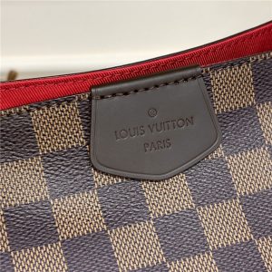 Louis Vuitton Graceful Damier Ebene MM RED
