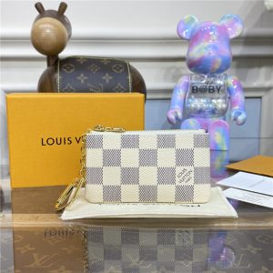 Louis Vuitton Damier Azur Canvas Key Replica Pouch