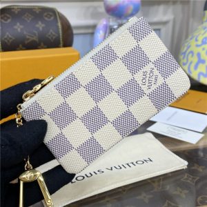 Louis Vuitton Damier Azur Canvas Key Replica Pouch