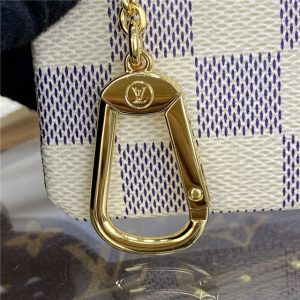 Louis Vuitton Damier Azur Canvas Key Replica Pouch