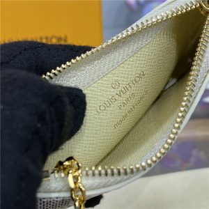 Louis Vuitton Damier Azur Canvas Key Replica Pouch